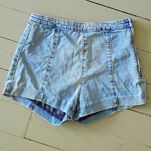H&M high waisted jean shorts
